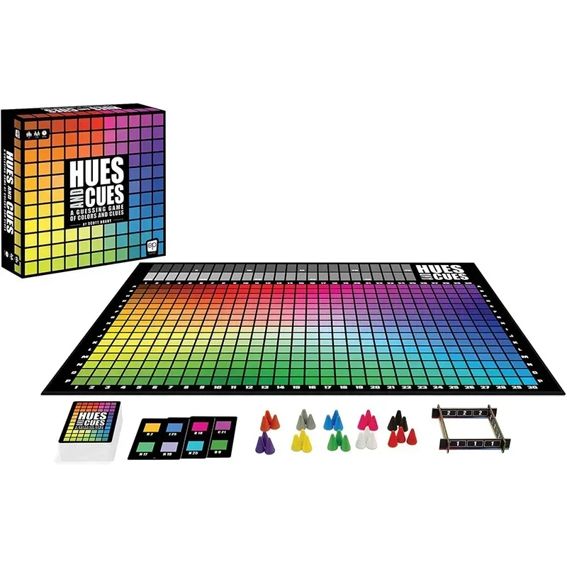 HUES AND CUES - A Fun Color Guessing Game for Kids and Adults