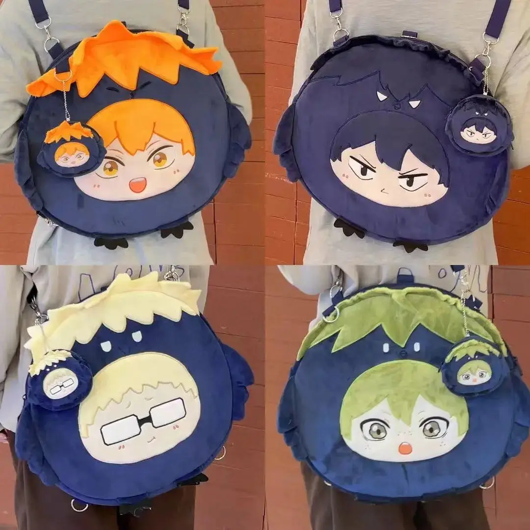 

Аниме Хайкю!! Ita Bag Kawaii Рюкзак Большая вместительная сумка через плечо Женские сумки Рюкзаки для женщин Ita Рюкзак Подарок на день рождения