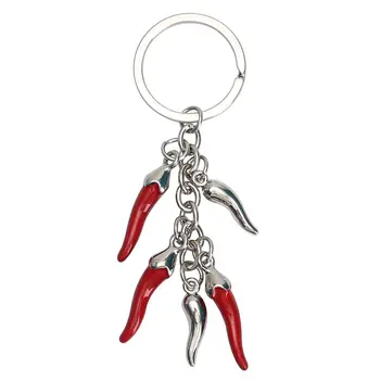 2025NOVÝ Přívěsek na kávový šálek Ručně tkaný provaz Alkalická voda Chléb Přívěsek na klíče Láskavé srdce Ozdoba na batoh 10 nejlepší prodej Klíčenka s kořením - №7