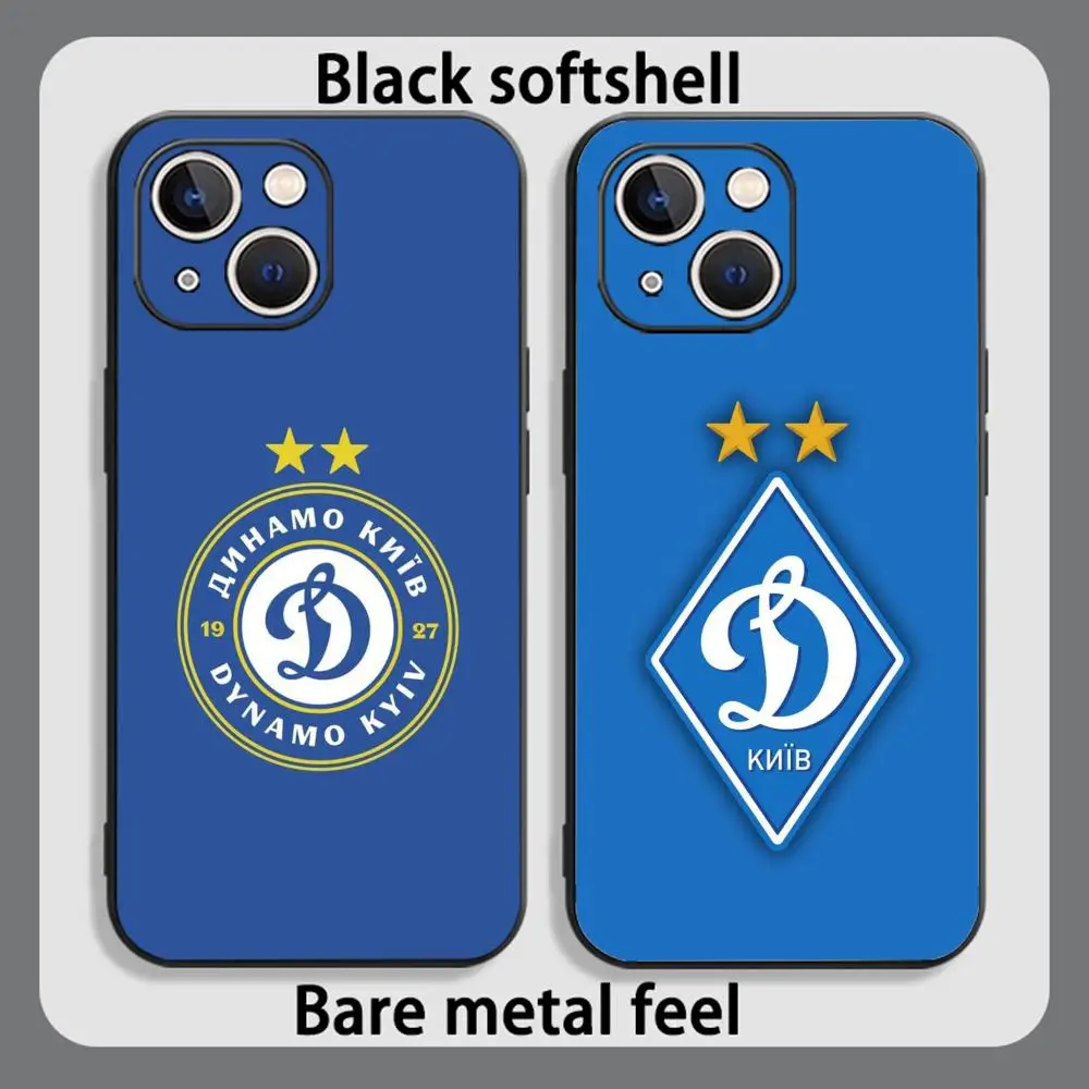 FC Dynamo Moscow cool hot club deisgn  Phone Case For iPhone 17 16 15 14 13 12 Plus Mini Pro Max Soft black Shockproof Cover