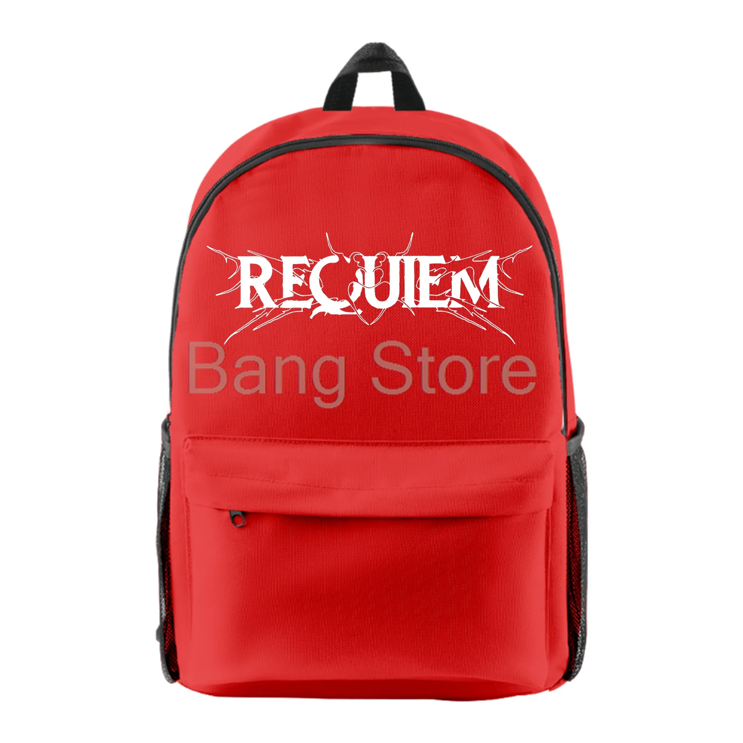 حقيبة ظهر Keshi Requiem Spikes للنساء والرجال حقيبة كتف كاجوال ملابس الشارع الشهير Daypack حقائب سفر للجنسين