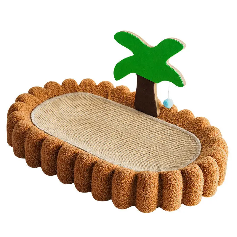 

Cat Claw Board Durable Hemp Mat Cat Scratching Board for Cats Small Dogs