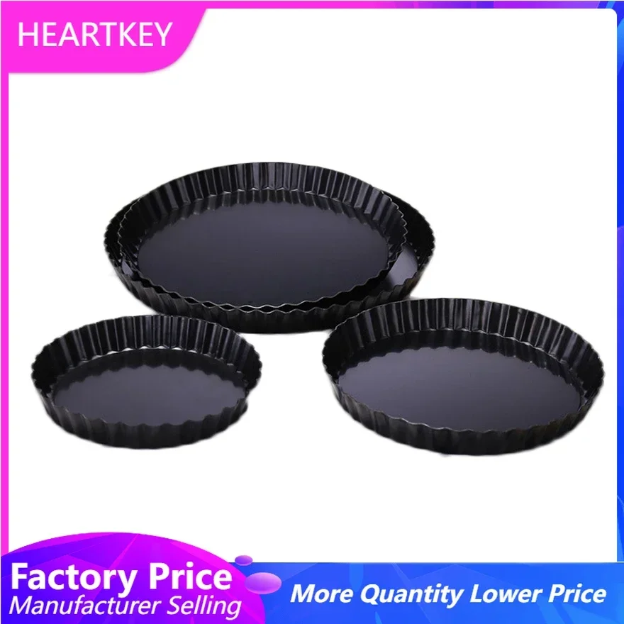 

Round Removable Bottom Aluminum Alloy Non-stick Pizza Pans Baking Tray