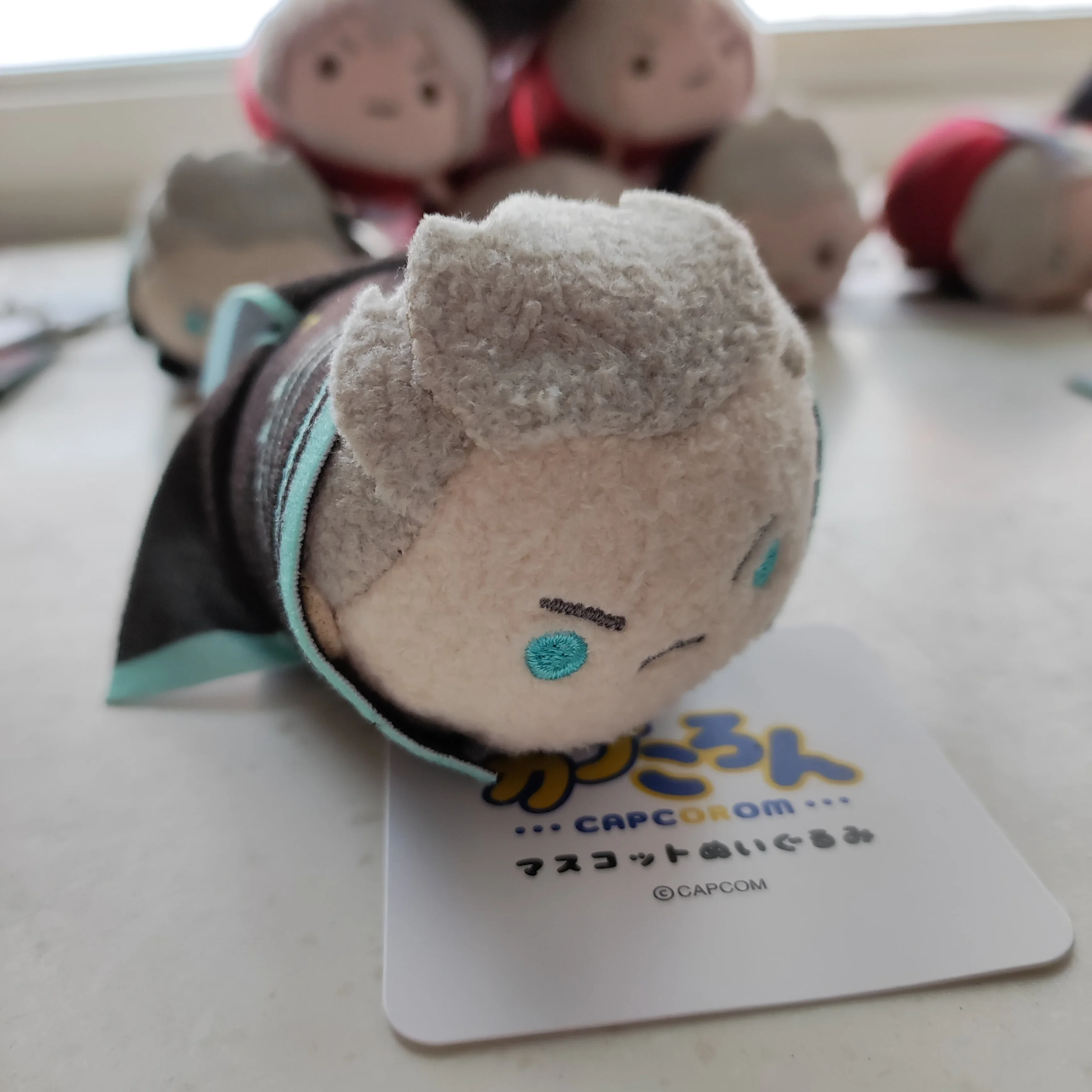 

Anime Game Vergil Nero Cute PAPA Series Cosplay Mini Soft Body Stuffed Pillow Figures Keychain Pendant Decor Game Fans Xmas Gift