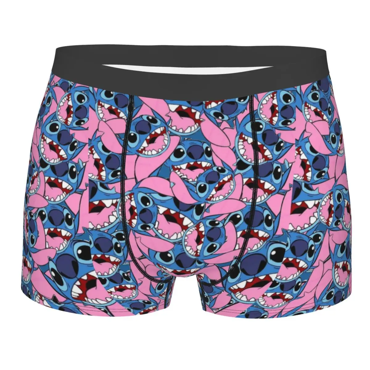 

Мужское нижнее белье в стиле аниме Cool Stitch, трусы-боксеры, эластичные шорты, трусы, трусы