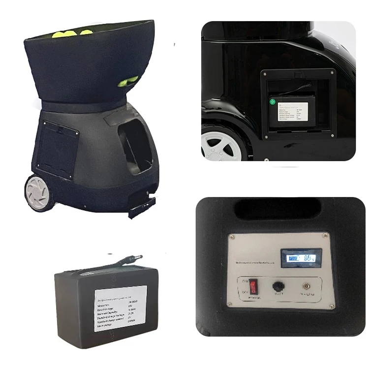 Auto Smart Educational Tennis Ball Training Practice Shooter Professional Padel Ball Shooting Machine with APP Remote Control