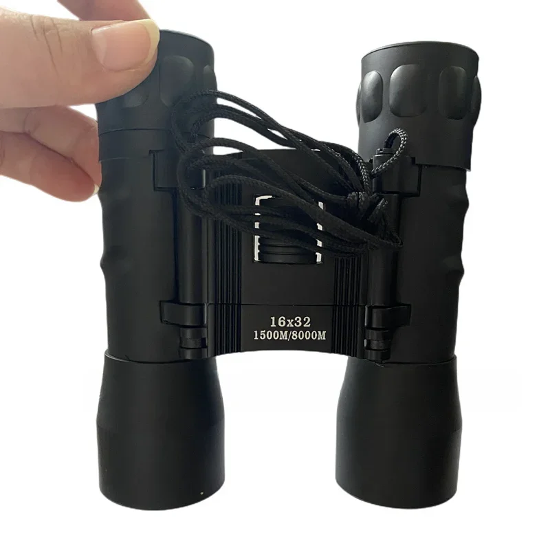 16X32 Binoculars HD Powerful Professional Telescope Folding Mini Telescope Zoom BAK4 FMC Optics For Hunting Outdoor