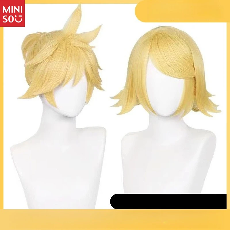 鏡音リン・レン-コスプレウィッグセット：ミューズ・ダッシュコラボ＆ボーカロイド用フルスタイリング