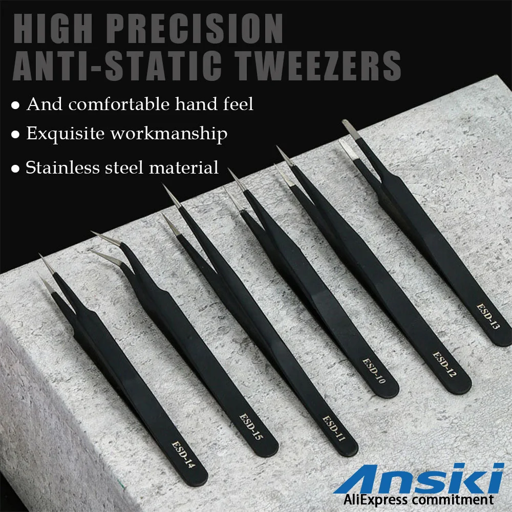 Esd Precision Tweez…