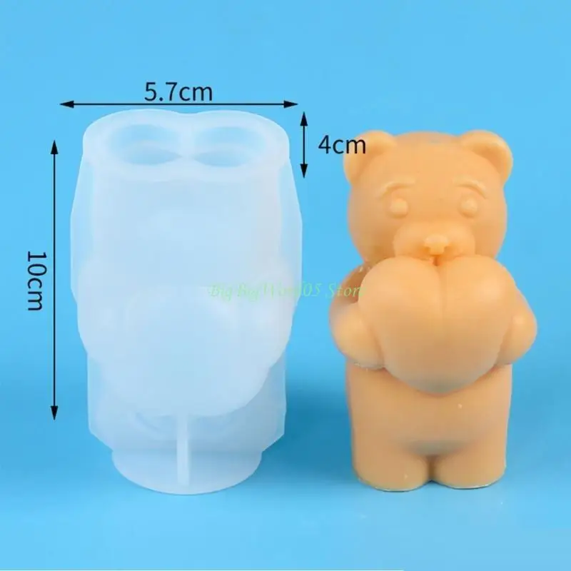 24TE الحرف اليدوية صنع قوالب هندسية سيليكون DIY الروائح صب اليدوية #6