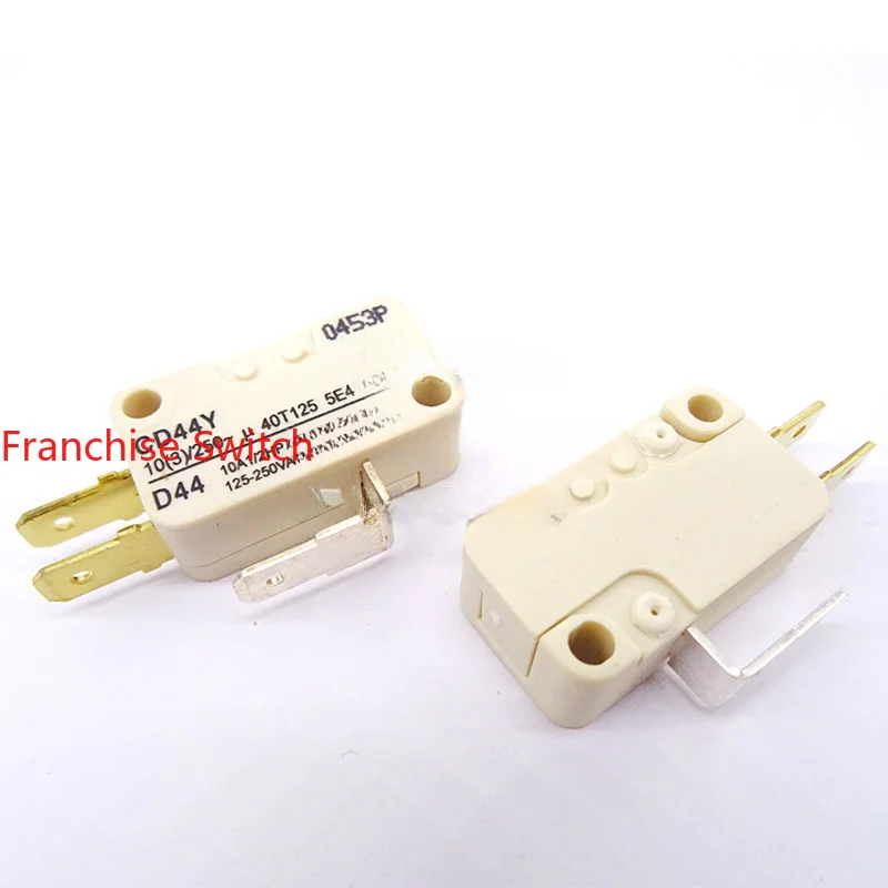 10PCS Microswitch D44 Electric Rice Cooker Hot Water Kettle CD44Y Button Limit Switch 10A