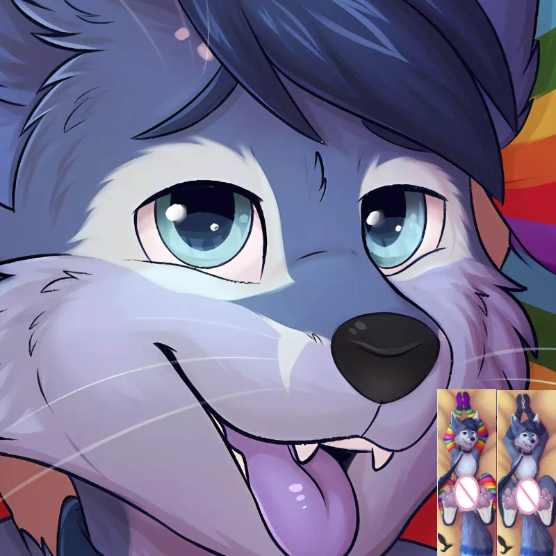 

Dakimakura аниме пушистая пушистая кирпичная наволочка с двусторонним принтом, обнимающая подушка для тела, чехол, дропшиппинг