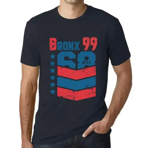 Heren Grafisch T-Shirt Bronx 99 Cadeau voor 99ste Verjaardag 99ste Jubileum