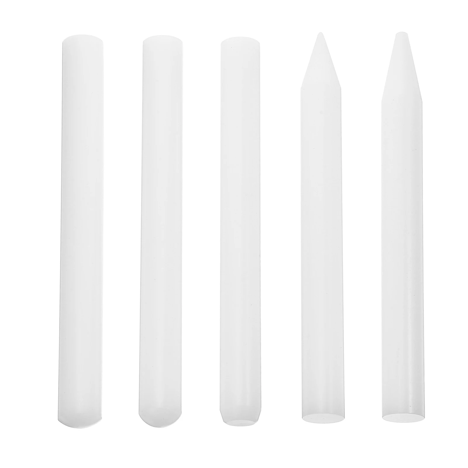 

5pcs Tap Down Tips Nylon Knock Down Pens Paintless Dent Tools For Car Hail Damage Auto Body Dents Door Dings Removal Auto Repair