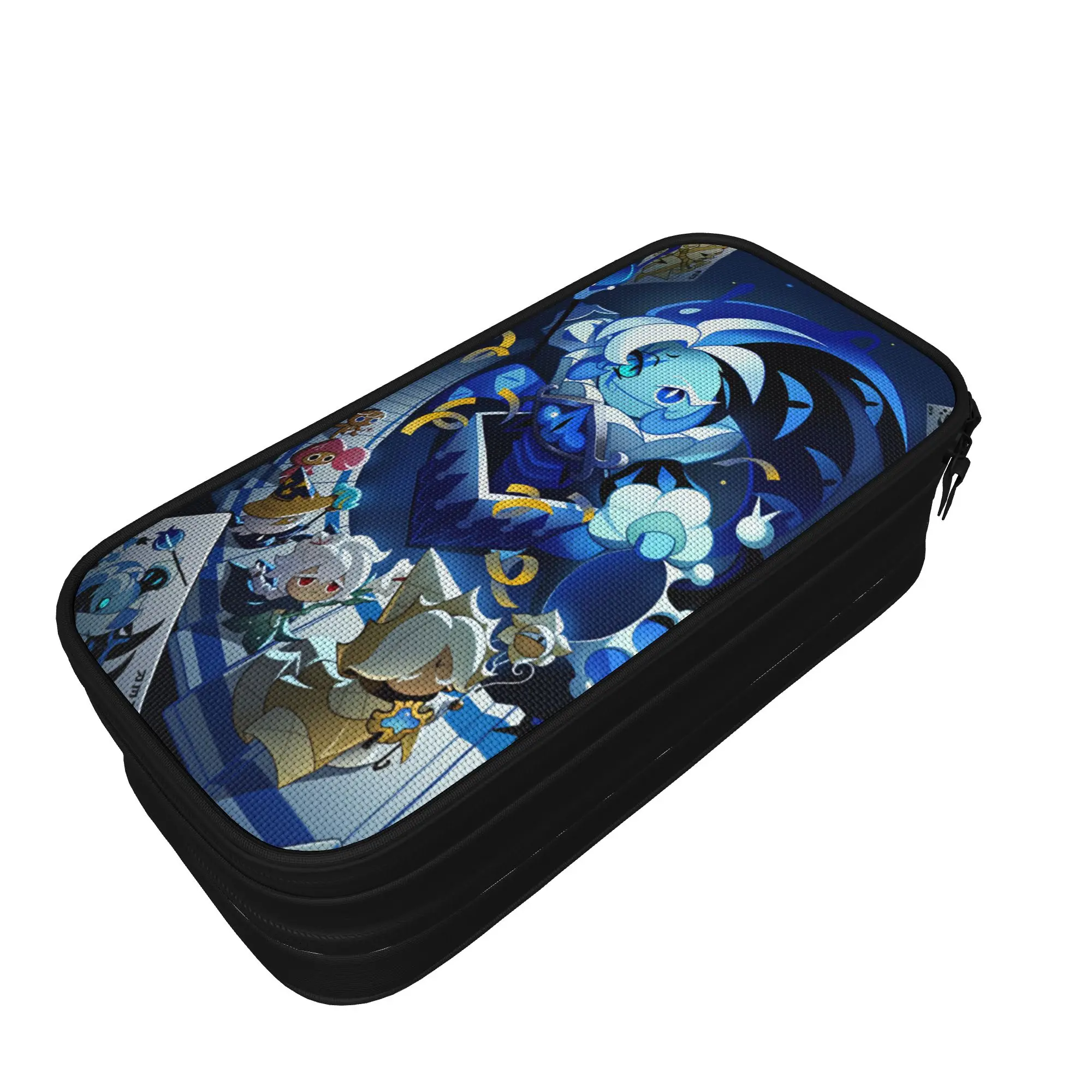 Shadow Milk (9) Pencil Case Cookie Run Kingdom School Pencil Cases Zipper Kids Cool Large Capacity Pencil Bag School Supplies