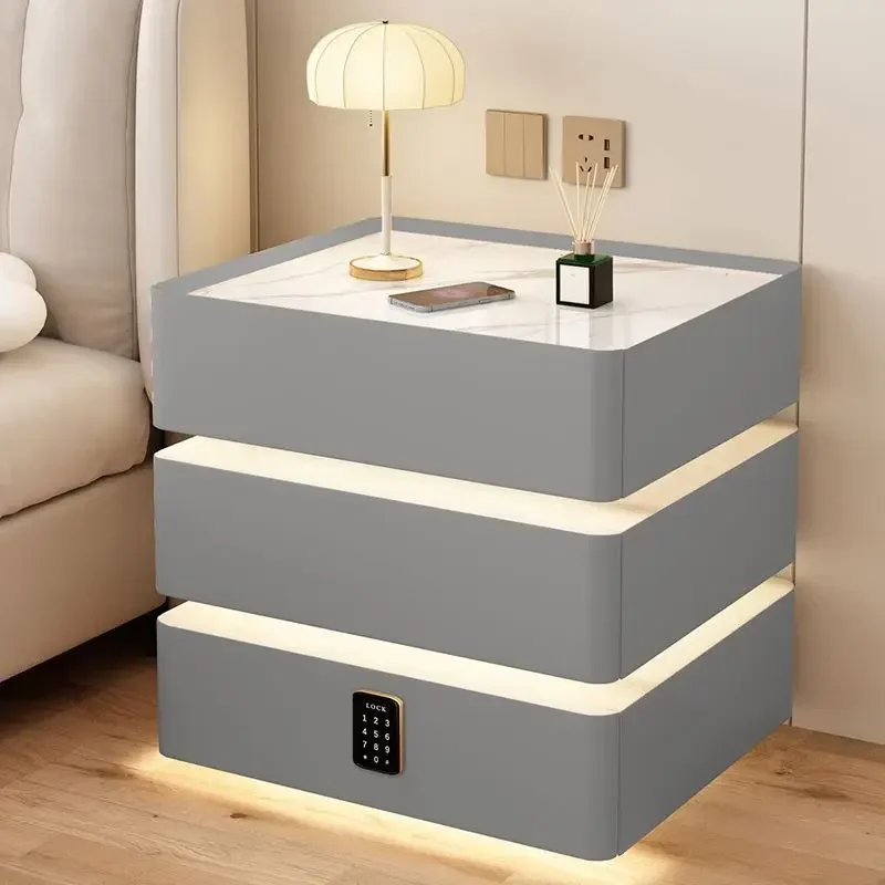 Sart Bedside ,inialist Bedroo Storage Cinet,ultifunctional Wireless ,Bluetooth Speaker,bedside Cinet