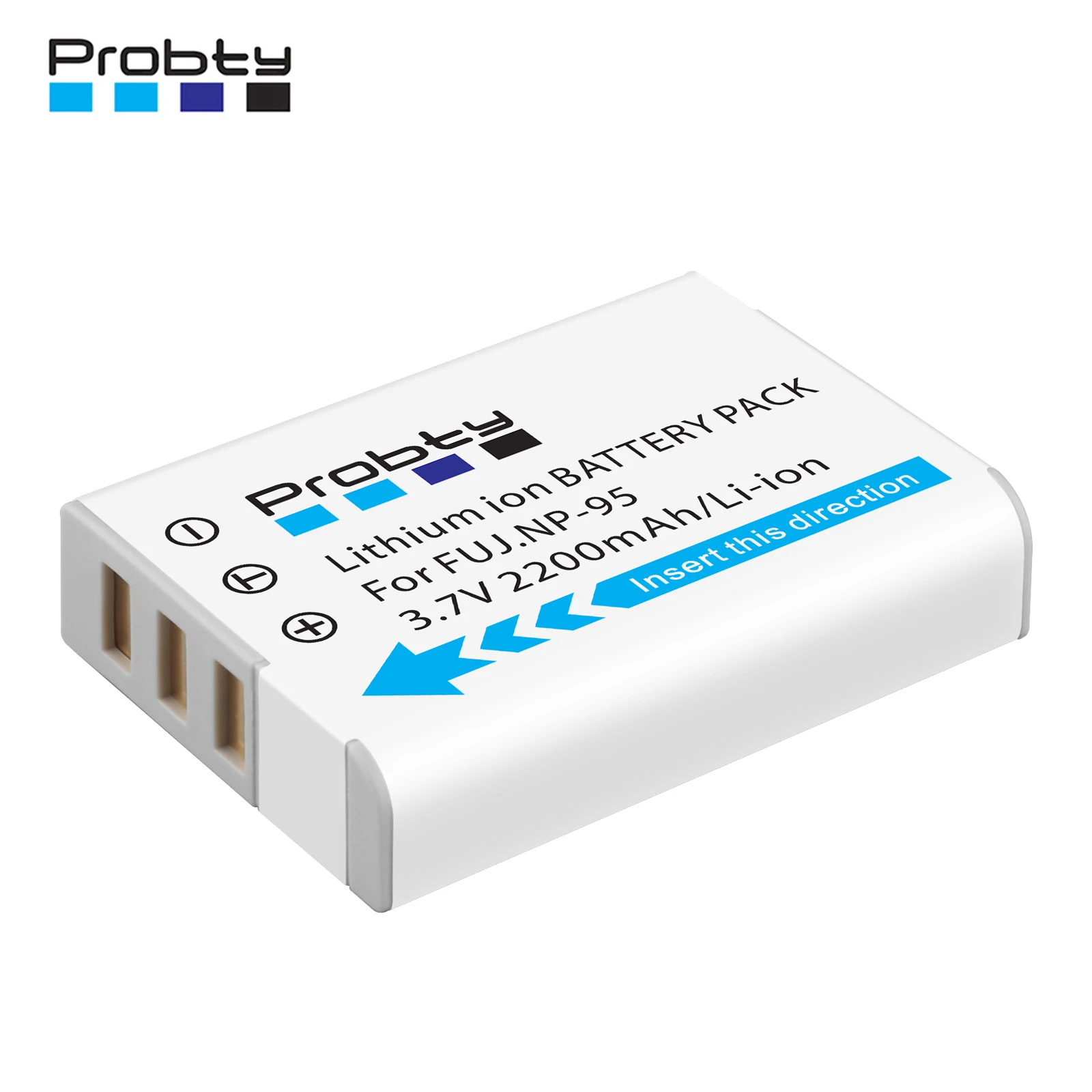 Probty 1 Cái NP-95 NP95 DB-90 Pin Dùng Cho Máy Ảnh Fujifilm X30 X100 X100S X100T X-S1 FinePix F30 FinePix F31 Fd F31f thật 3D W1