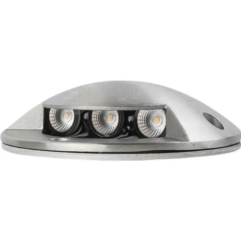 Impermeável LED Underground Light 4W 6W Outdoor Ground Garden Path Floor Enterrado Yard Spot Paisagem 110V220V