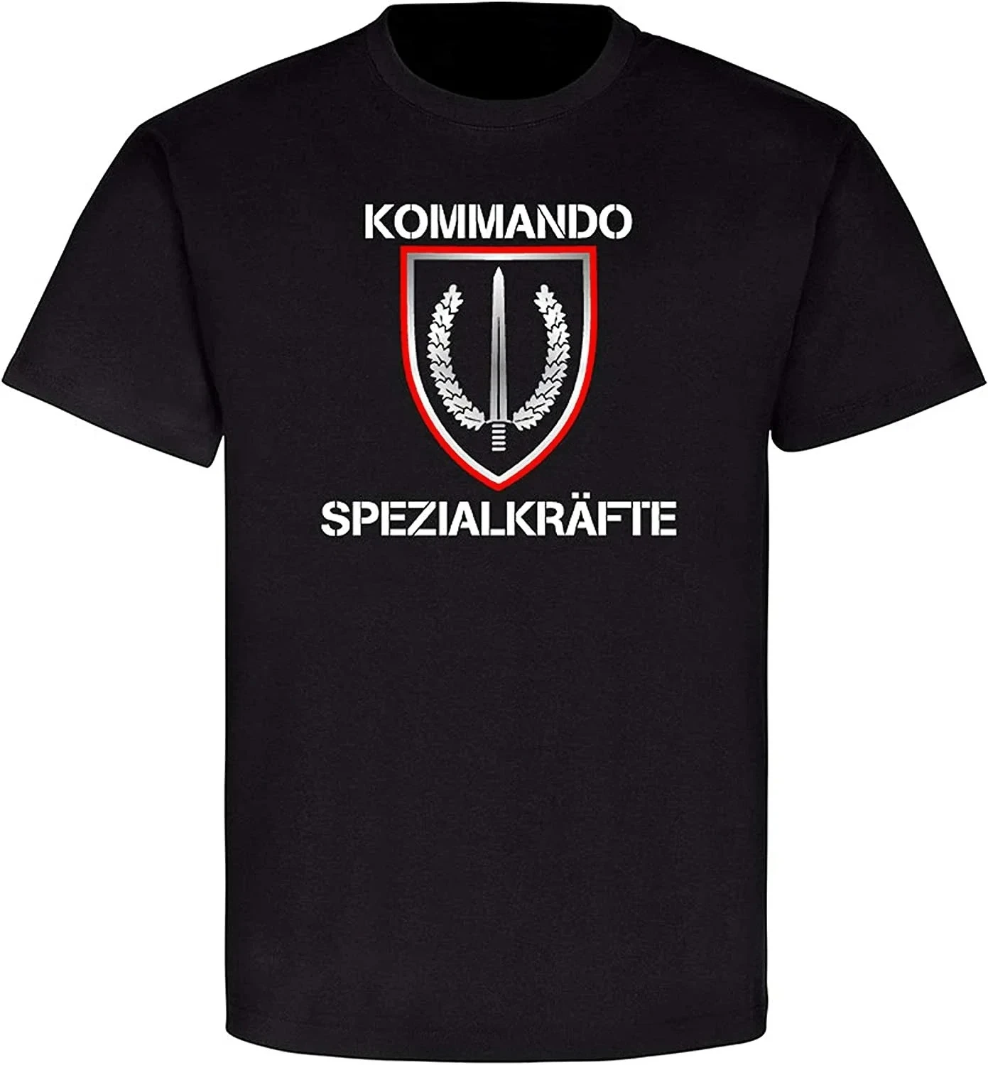 German BW KSK Commando Special Forces Badge T-Shirt 100% Cotton O-Neck Summer Short Sleeve Casual Mens T-shirt Size S-3XL