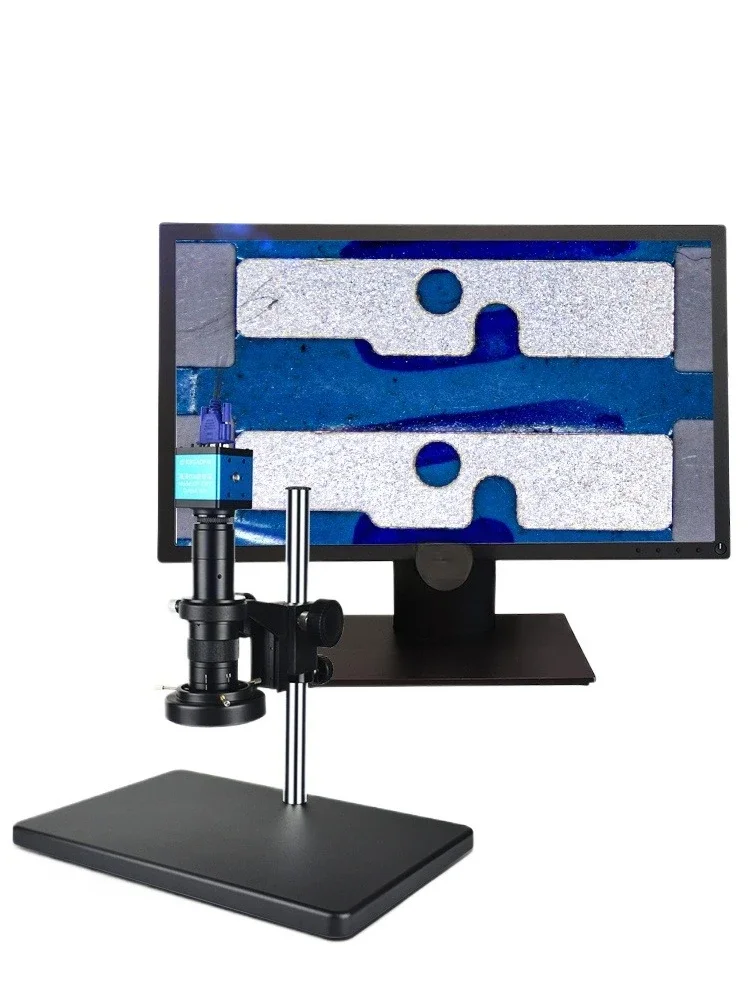 Megapixel electron digital microscope, high-resolution video microscope adjustable crosshair industrial camera