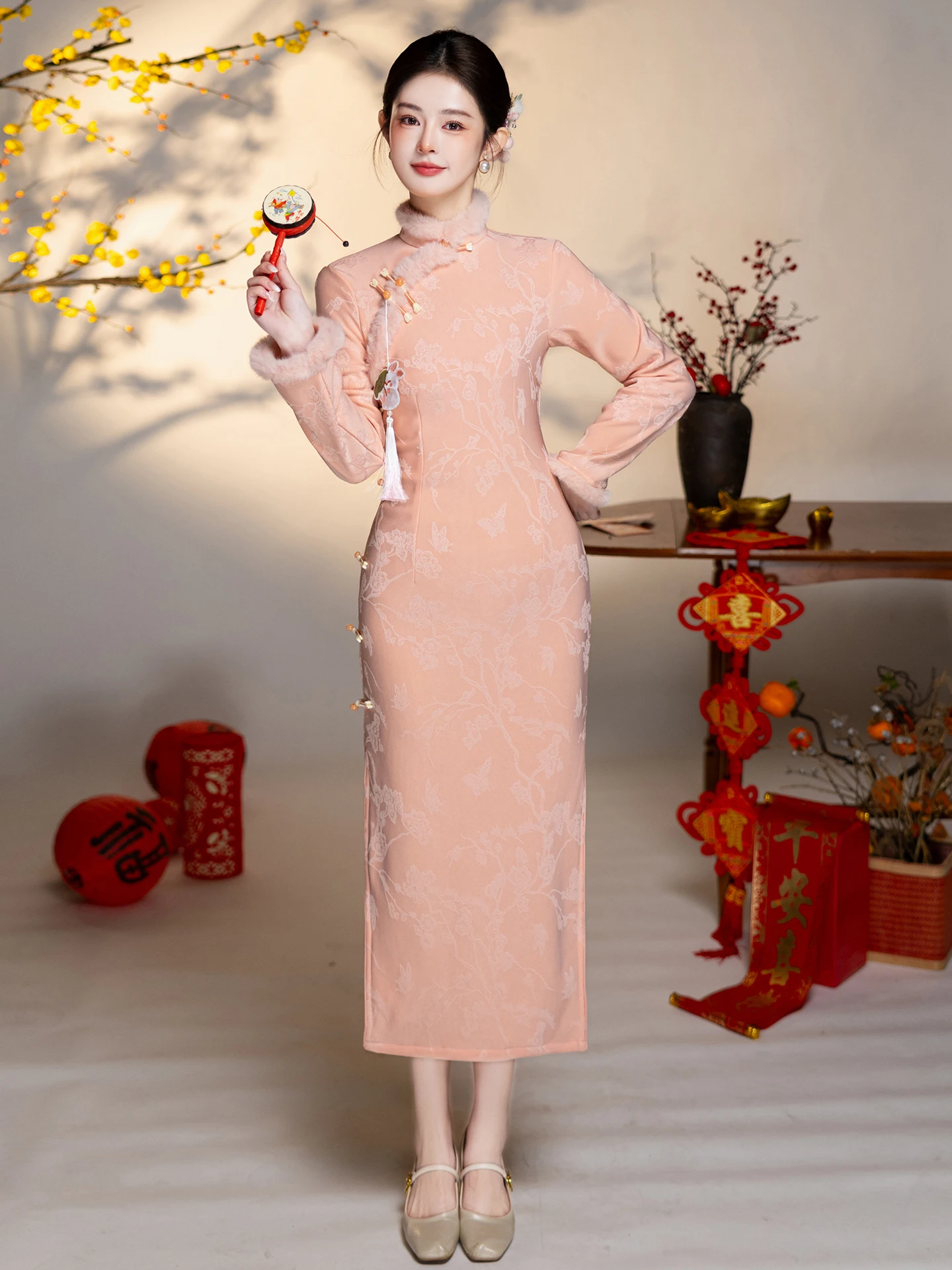 abito-qipao-rosa-foderato-in-pile-spesso-per-matrimoni-fidanzamenti-feste-invernali-e-capodanno-cinese-a-maniche-lunghe-con-gonna-midi