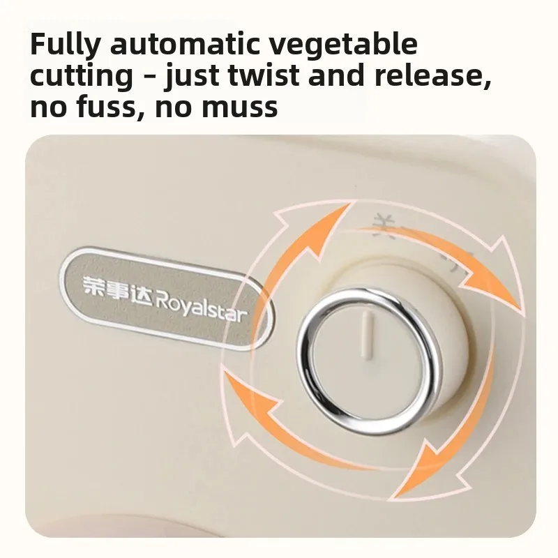 Electric vegetable cutter Household multi-functional automatic vegetable cutting artifact Potato slicing planer Shredder
