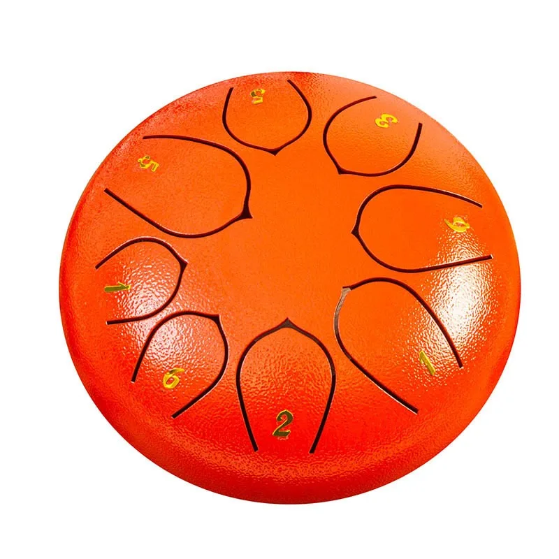 For 6/10/12 Inch 8-15 Tone, Beginner Hand Disc Rain Drum, Parent-child Casual Percussion Instrument