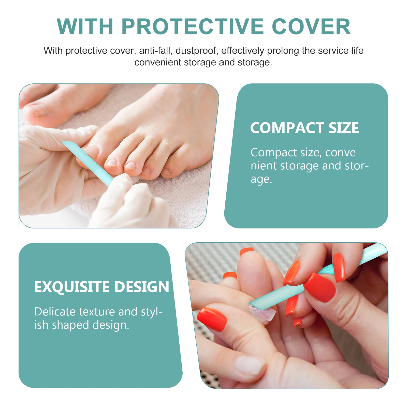 

Glass Nail Files Manicure Polishing Files Pedicure File Fingernail Polishing File Nail Polishing Tools