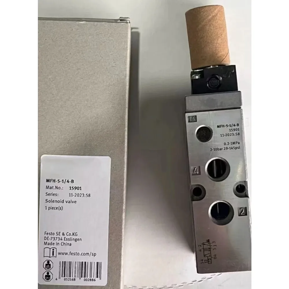 Válvula Solenoide Original MLH-5-1/8-B 533137 MLH-5-1/4-B 533138  MFH-5-1/4-B  15901