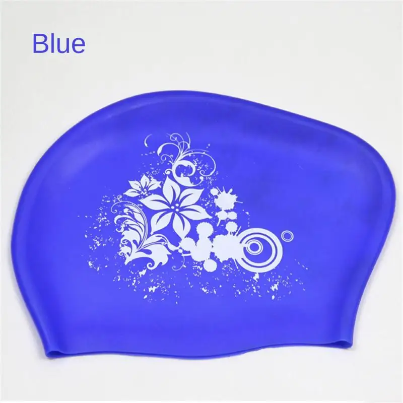 Silicone Swimming for Long Hair Women's Waterproof Swim Caps Ladies Diving Hood hat for kids garras natacion casquette