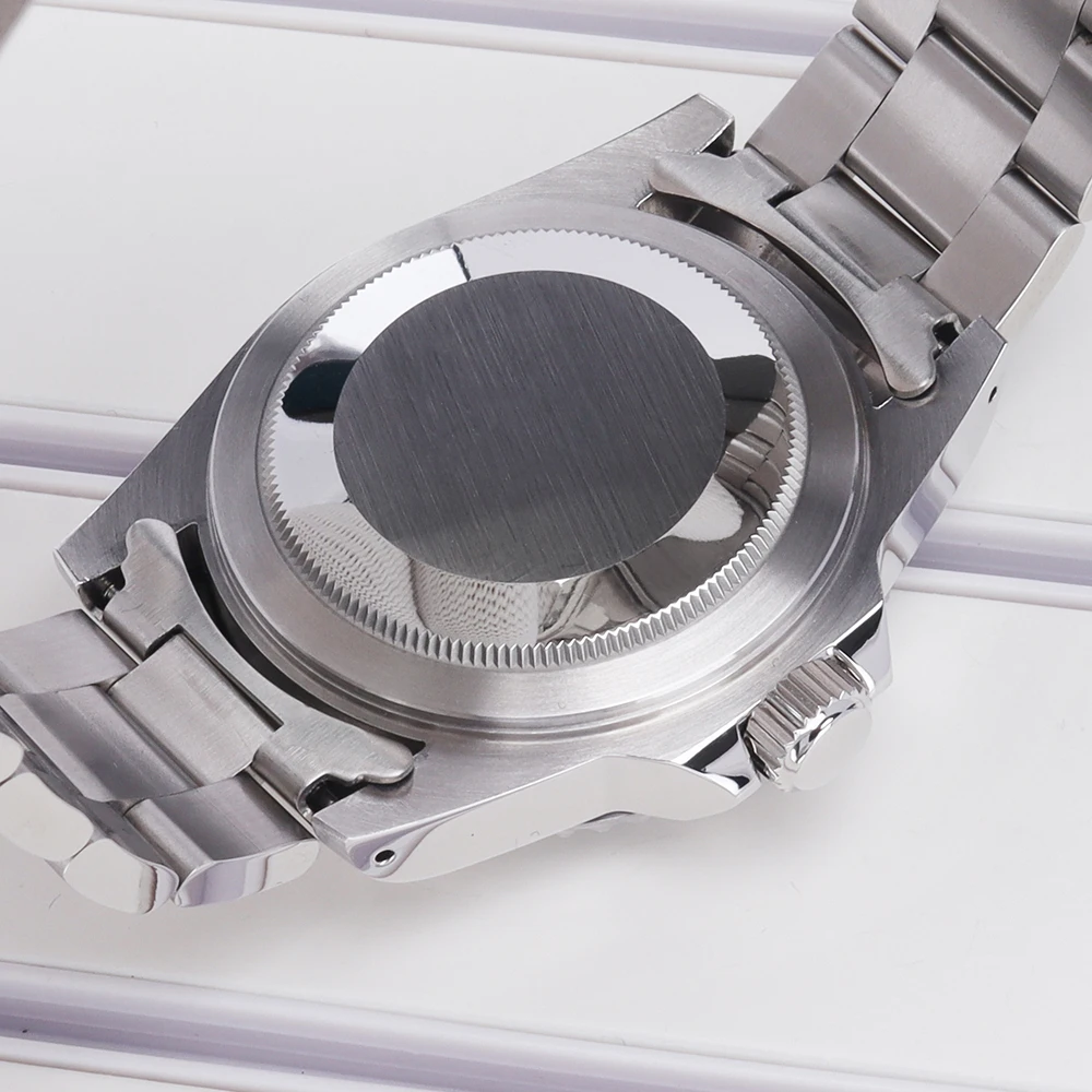 38-mm-Vintage-Uhrengehäuse und -Armband, 316L-Edelstahlteile mit Saphirglas für NH35-, NH36-, NH34/38- und NH70-Uhrwerke, passend für Retro-Submariner. – Detail 6
