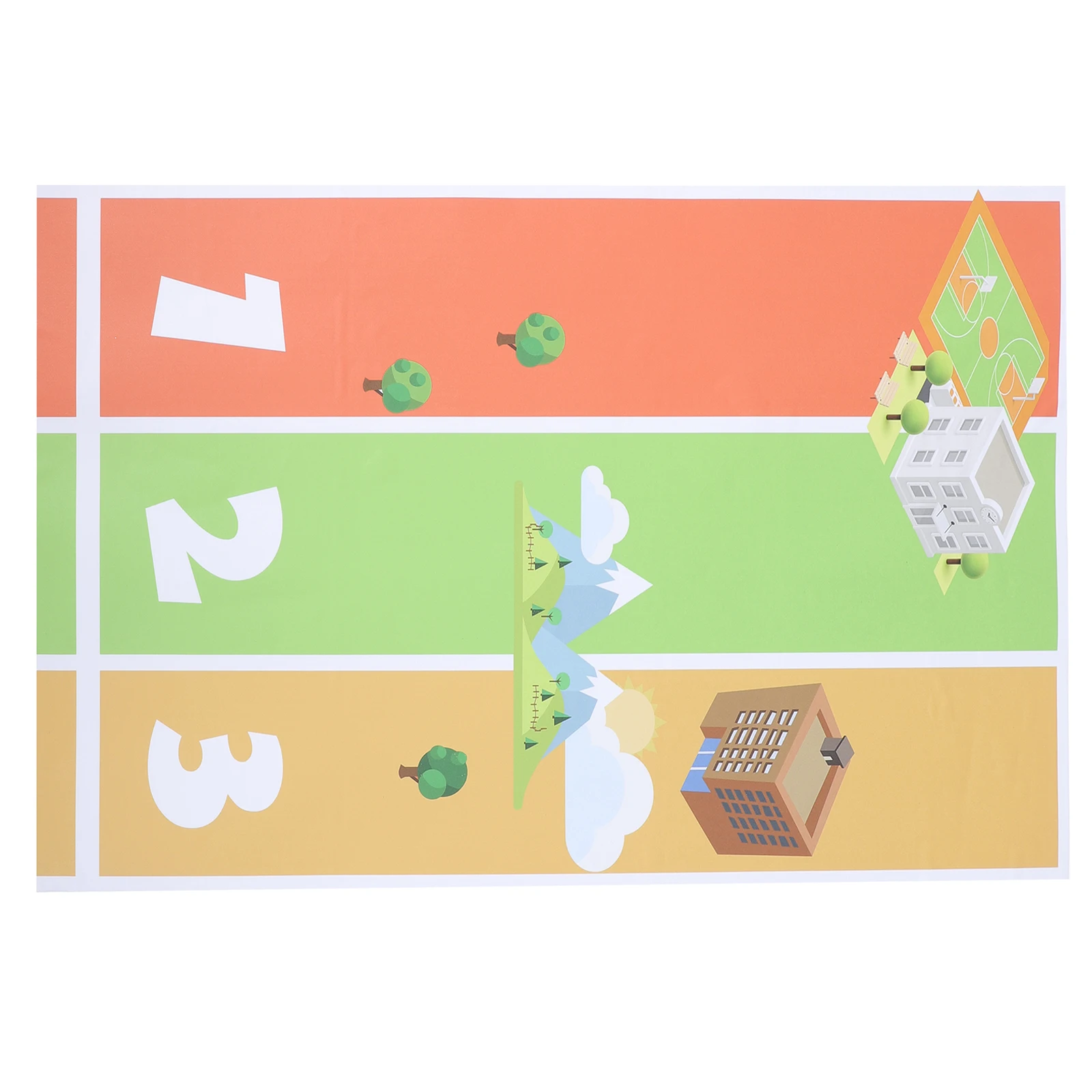 

Stickers Self Adhesive Track Tape for Indoor Outdoor Decor Nursery Room Cartoon H print PVC Decals