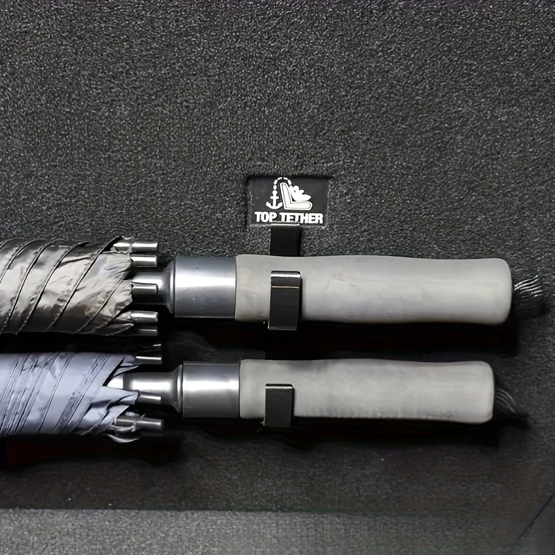 2pcs Car Umbrella Holder Hook Auto Interior Organizer Hanger for Umbrellas Bags Car Storage Accessories Universal Vehicle Hooks