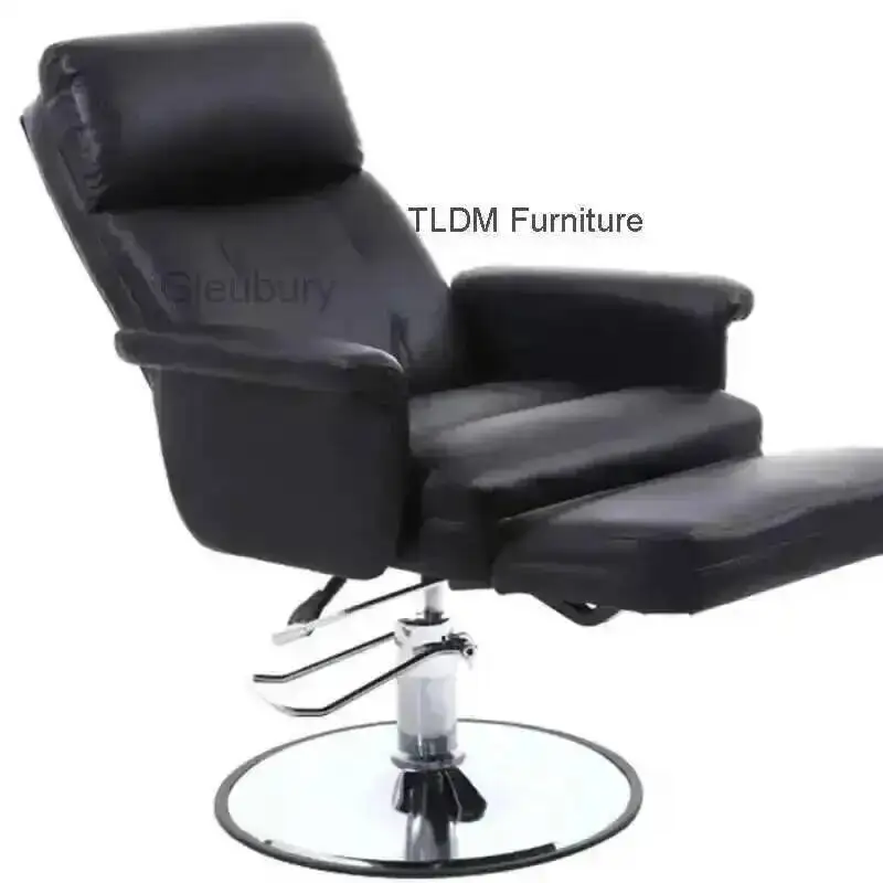 

Профессиональное дизайнерское кресло-реклайнер для салонов красоты, парикмахерских, маникюрных и педикюрных студий, с функцией подъема, для наращивания ресниц и нейл-арта