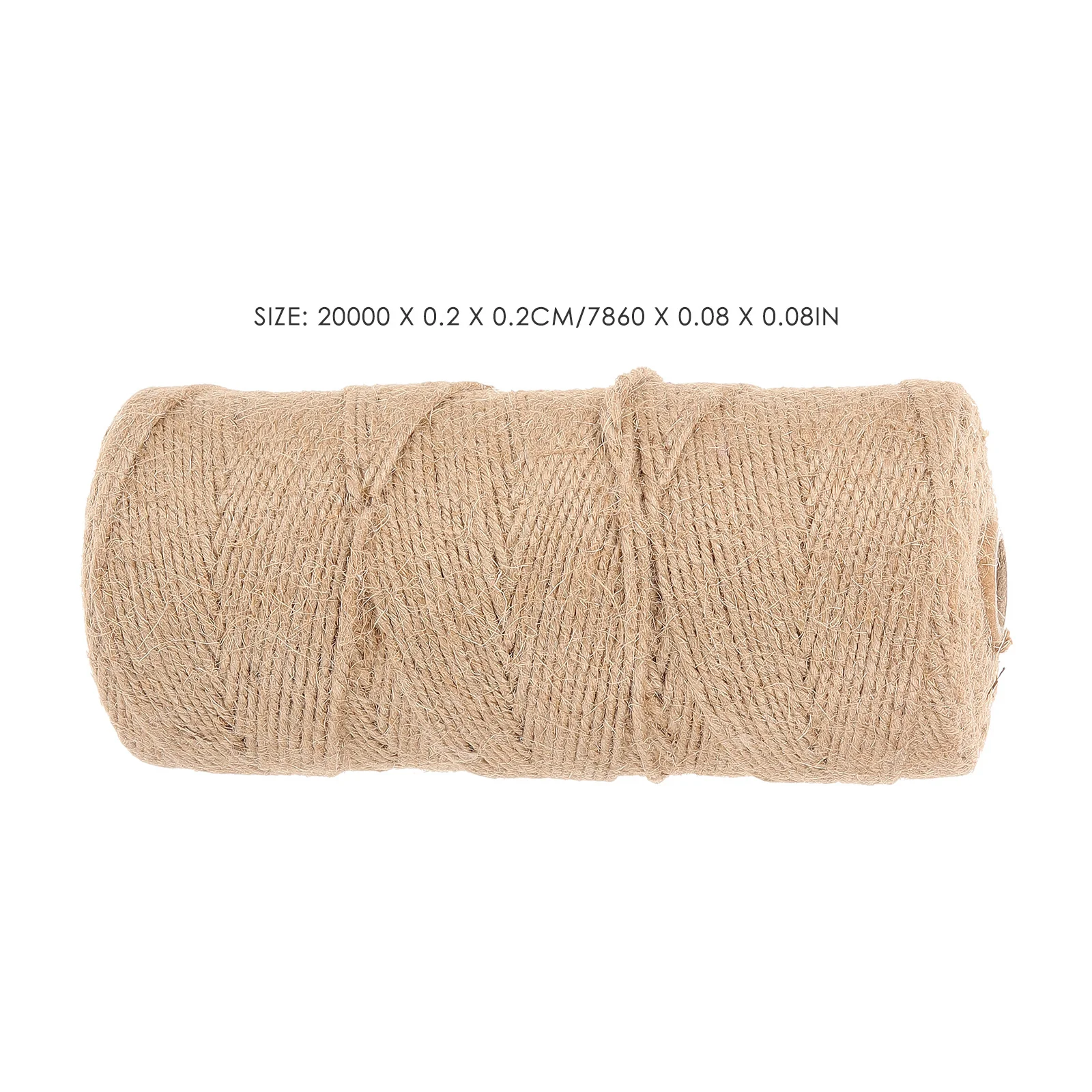 

Sisal Rope for Cat Scratcher 1 Roll Cuttable Sturdy Hemp Rope Daily Use DIY Cat Tree Decor and Furniture Protection Supply