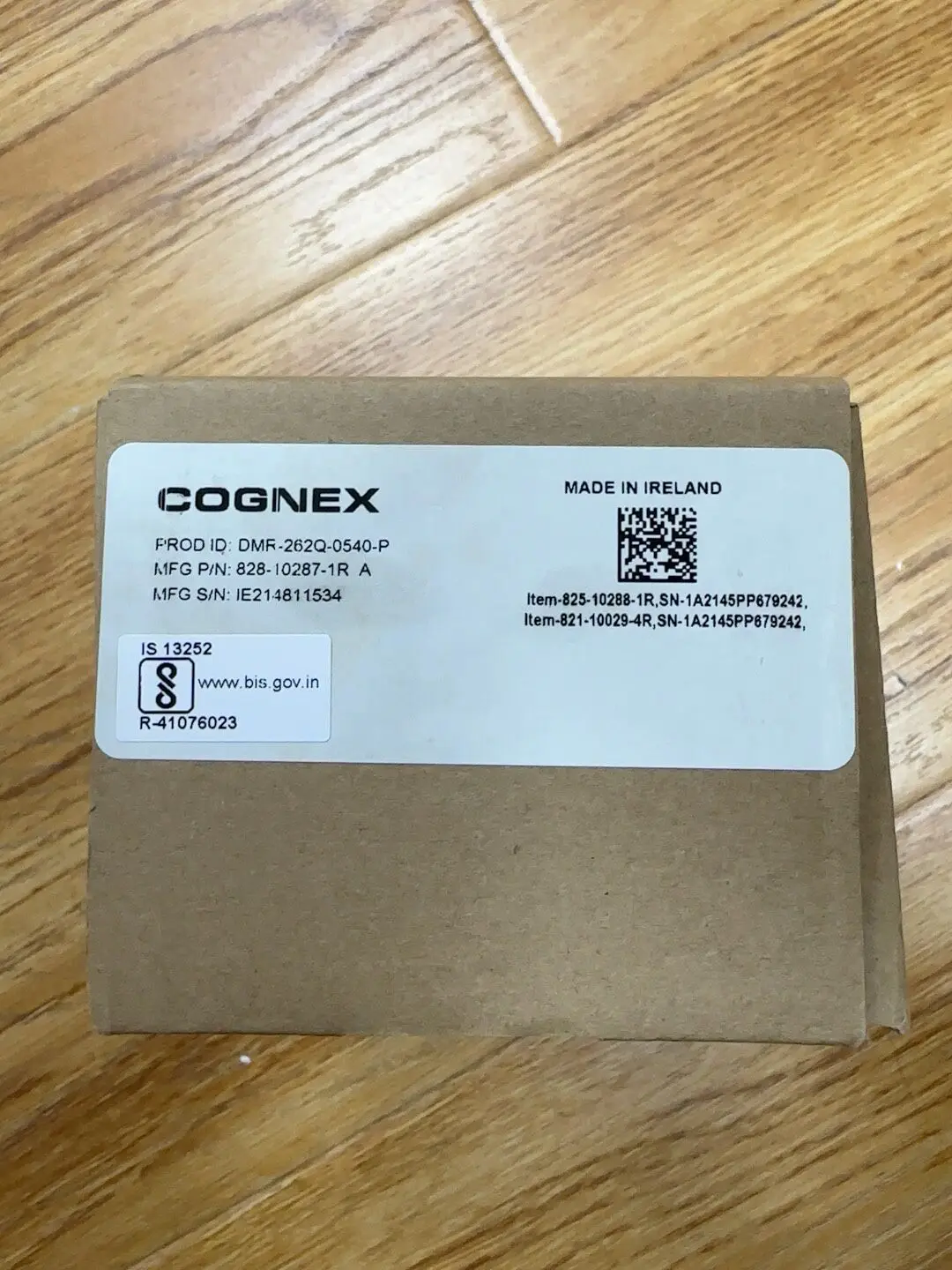 Cognex DM262Q Is Brand New And Unused, The Outer Packaging Is Clean, And It Is Shot In Kind.