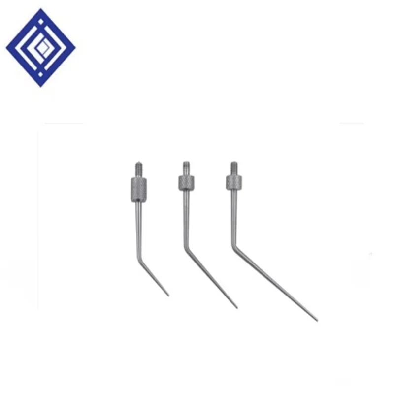 

J12-J14 Dial indicator probe dial gauge stylus measuring head white steel sharp curved probe measuring tip (5 pcs/lots)