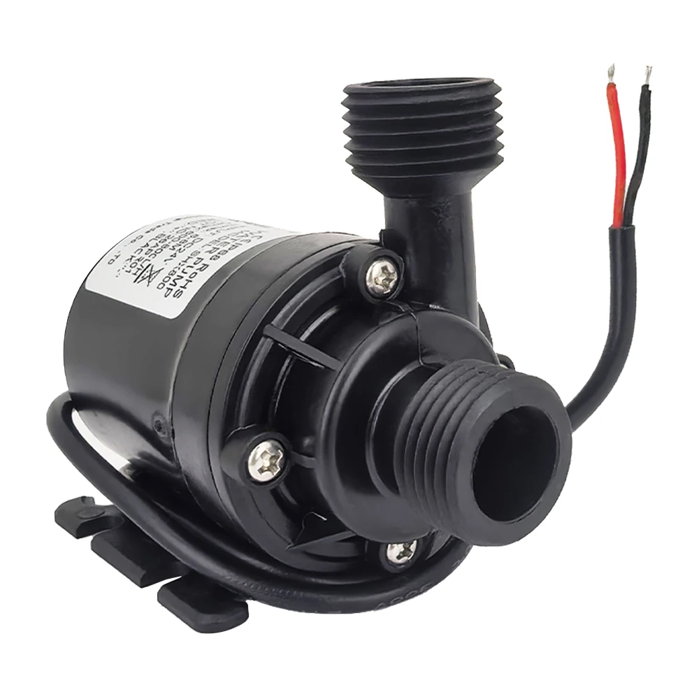 Ultra cicha pompa wodna Mini DC12V/24V bezszczotkowy silnik zanurzeniowy akwarium pompa wodna Adapter fontanna stawowa do akwarium ogrodowego — zdjęcie 5