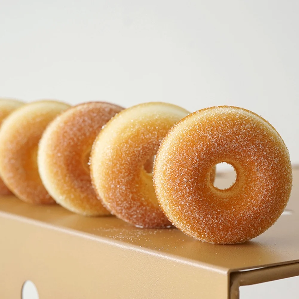 Juguetes de simulación de Donut para niños, accesorios de fotografía de comida de pan falso suave de cocina, modelo de fotografía