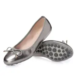 Ballerine da donna scarpe basse bowknot bocca superficiale Slip On donna appartamenti scarpe basse Casual da donna ballerine