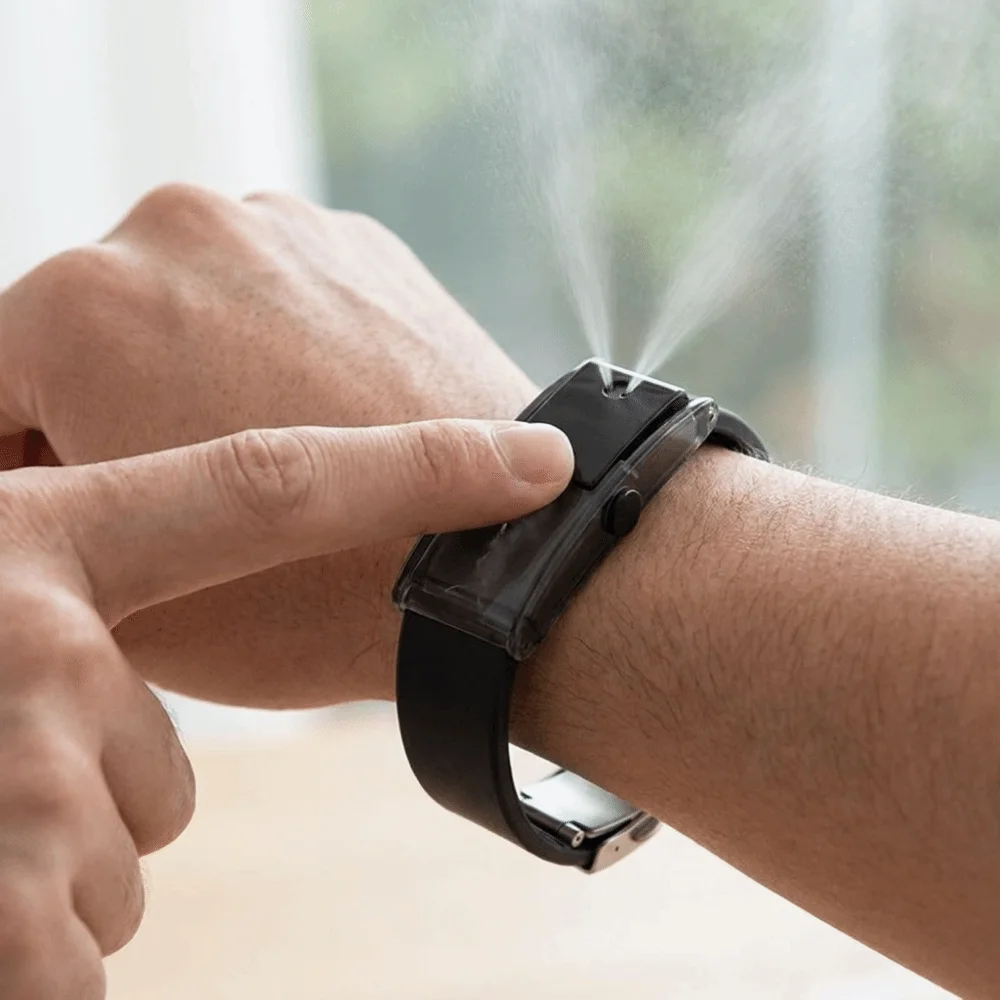 PVC Scent Diffuser Bracelet Adjustable Wristband Lightweight Dispenser Bracelet Refillable Scent System Wristband