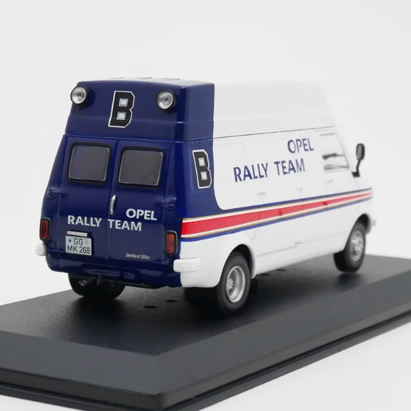 IXO Diecast 1:43 مقياس سبيكة Beford Blitz أوبل رالي فريق نموذج سيارة المنتج النهائي محاكاة لعبة جمع عرض ثابت #4
