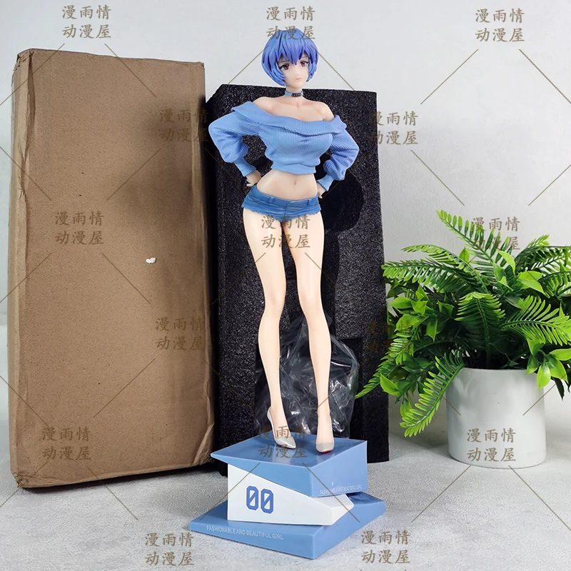 Ayanami Rei الشكل مثير الفتيات الشكل تمثال أنيمي المحيط نموذج تمثال دمية جمع مكتب الديكور اللعب هدايا عيد الميلاد #3