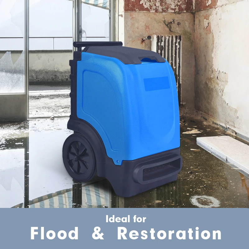 Preair Industrial 135pints air cleaning equipment Commercial Water Damage Restoration Dehumidifier