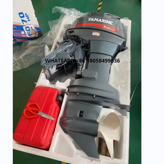 

Good Quality 60HP 70hp 2 Stroke Manual Boat Engine Outboard Engine Motor with All Parts