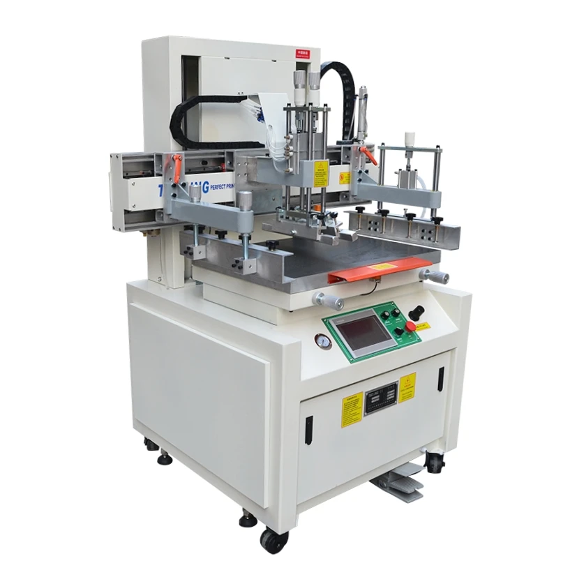 Machine d'impression à écran plat double servo de haute précision avec contrôle PLC