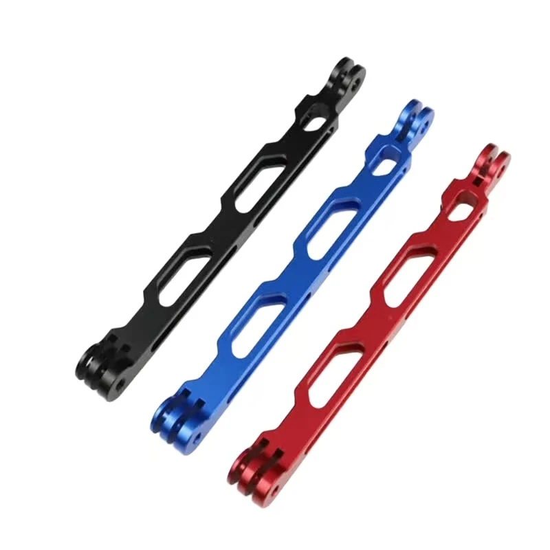 CNC Machined Aluminum Alloy Multi-Color Hollow Connecting Arm Custom porous Mechanical Connecting Rod