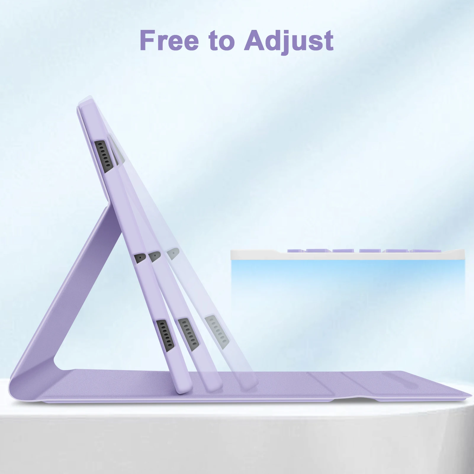 For Samsung Galaxy Tab S9 FE 2023 Keyboard Case Detachable Backlit Keyboard with Case for Galaxy Tab S9 11" Tab S9 FE 10.9" 2023