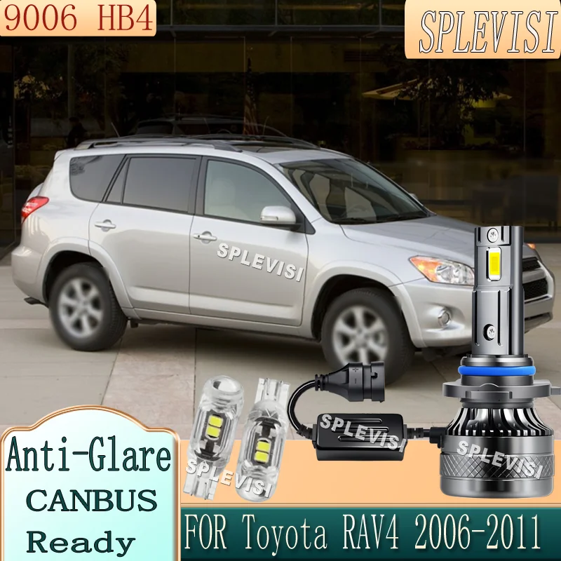 

Optimized for Night Vision Waterproof Anti-Glare & Flicker LED Headlight Low Beam For Toyota RAV4 2006 2007 2008 2009 2010 2011