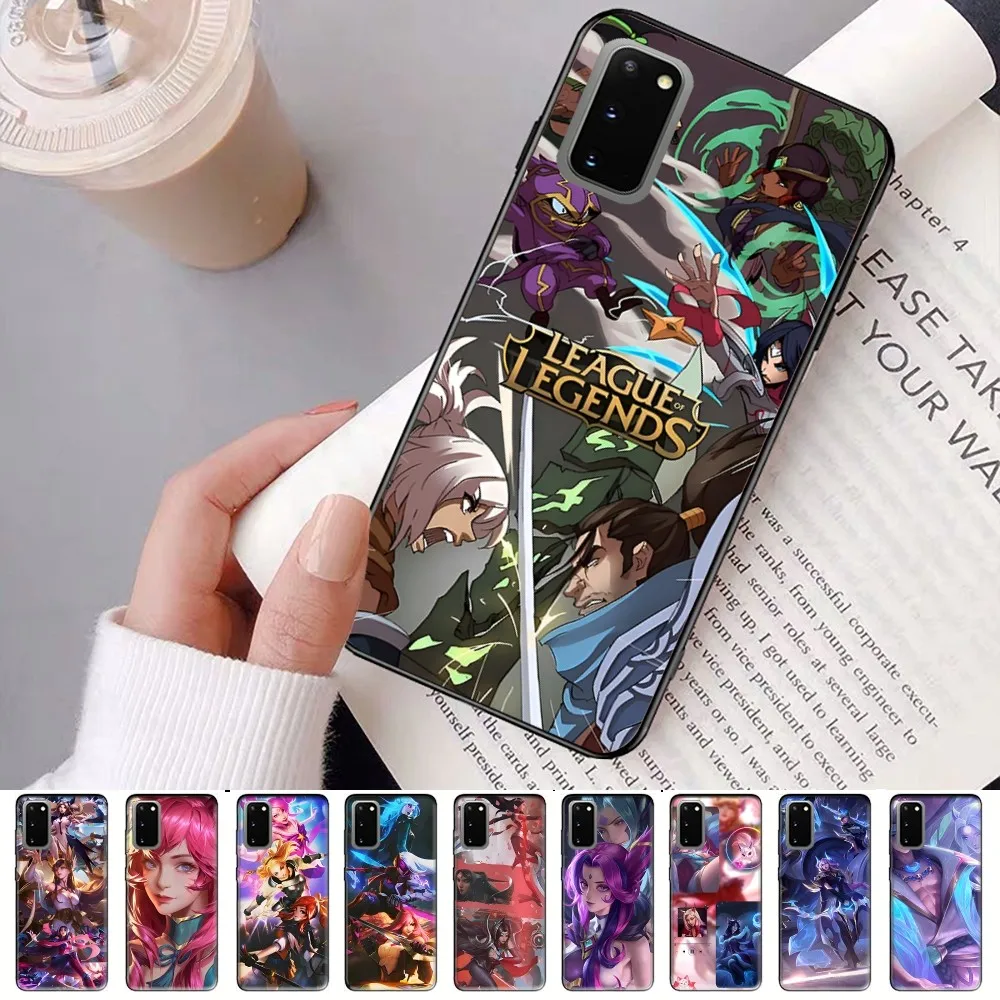 Game League Of L-Legends LOL Phone Case For Samsung S 9 10 20 21 22 23 30 23 24 plus lite Ultra FE S10lite Fundas